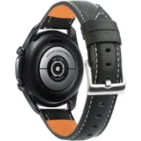 INF Samsung Galaxy Watch 3 (45 mm) armband Äkta läder Svart