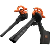 Black & Decker BEBLV260-QS, Handhållen lövblås, 315 km/t, 40 l, 10:1, Svart, Orange, 102,5 dB