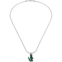 Lacoste Halsband gran / röd / silver