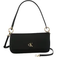 Calvin Klein Axelremsväska svart / silver