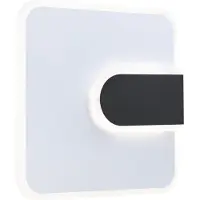 Paulmann 71168 LED-vägglampa 12.5 W LED Vit, Svart