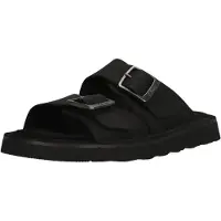 Clarks Solsbury Rem Svart Läder Sandaler