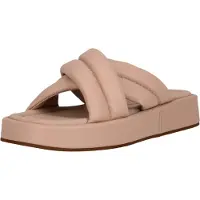 Clarks Alda Glide Ljusrosa Lea Sandaler
