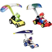 Hot Wheels Super Mario Character Car 3-pack med 3 Character Cars i 1 Set Present fr barn och samlare frn 3 r och uppt