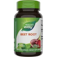 Nature'S Way , Böna Rot, 100 Veganska Kapslar (0.5 g per Kapsel)