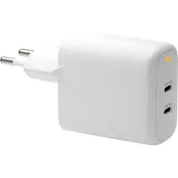 dbramante1928 Re-charge - EU-väggladdare - 2x USB-C 45W - Vit