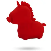 Creative Conceptions Cupid's Beau - klitorisstimulator vibrator - uppladdningsbar silikon röd