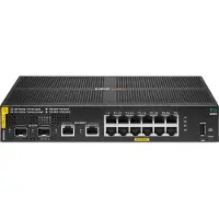 HP HPE Aruba 6000 12G Class4 PoE 2G/2SFP 139W Switch - Switch - Administreret - 12 x 10/100/1000 (PoE+) + 2 x Gigabit SFP + 2 x 1000Base-T - monterbar på stativ - PoE (139 W)