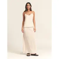 St MRLO Topp 'SHADOW CAMI' nude / ecru
