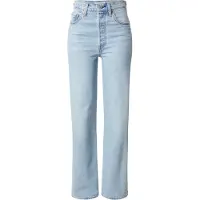Levi's för kvinnor. 79078-0045 Jeans Ribcage Hel längd blå (32/32), Casual, Bomull, Denim