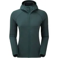 Montane F Protium Hoodie, fleece, dam, mörkgrön