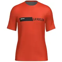 Santini La Vuelta Leader T-shirt Med Korta ärmar