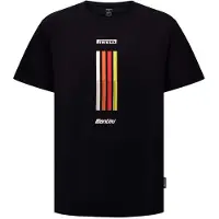 Santini Pirelli Tape T-shirt Med Korta ärmar
