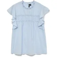 Vero Moda Blus 'VMTrine' ljusblå