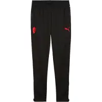 Puma Milan Träningsbyxor - Svart/Röd, storlek Medium