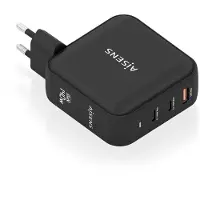 Aisens Asch-140w3p031-bk Usb-a-och Usb-c-väggladdare