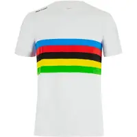 Santini Official Uci Rainbow 2025 T-shirt Med Korta ärmar