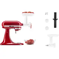 KitchenAid Köttkvarn till Köksmaskin 5KSMFGA Vit/Stål