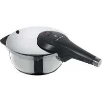 WMF KITCHENminis 04.1509.0011, 2 kurv(e), Sort, Rustfrit stål, Bordplade, Knapper, Dreje, Front, Rustfrit stål