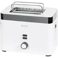 Graef Brödrost, 2 Skivor, 1000w - Vit