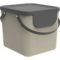 Rotho Albula Cappuccino Avfallssorteringsbehållare 40l