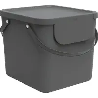 Rotho Albula, 40 l, Rektangulär, Plast, Antracit, Plast, 398 mm