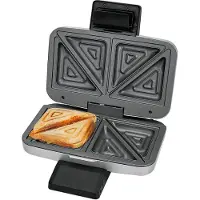Cloer 6259 - Smörgåsgrill - 900 W - lacquered silver