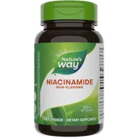 Nature'S Way , Niacinamid, Ej svettande, 500 mg, 100 kapslar
