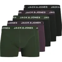 Jack & Jones Solid Boxers 5 Enheter