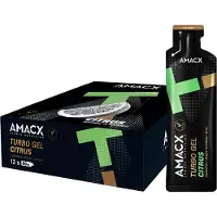 Amacx Turbo Energigelbox Citrusfrukter 60ml 12 Enheter