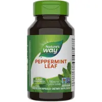 Nature'S Way , Pepparmint Blad, 100 Vegan Kapslar (350 mg per Kapsel)
