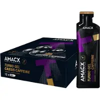 Amacx Turbo Cassis + Koffein Energigelbox 60ml 12 Enheter
