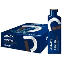 Amacx + Koffein Energigel-låda Cola 60ml 12 Enheter