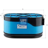 Ufi Luftfilter 27.J53.00