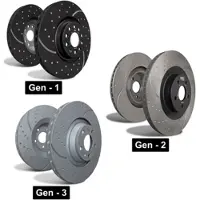 EBC Brakes Bromsskiva GD1805, 2 Stycke