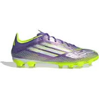 Adidas F50 Pro Mg Radiant Blaze - Lila/vit/lucid Lemon - Multi Ground (Mg), storlek 44