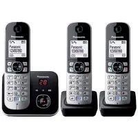 Panasonic KX-TG6823 Trådlös Telefon i Vitt och Svart