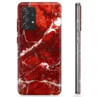 Mtp Products Samsung Galaxy A52 5G, Galaxy A52s TPU-Skal - Räd Marmor