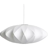 HAY Taklampa , Nelson Saucer Bubble Crisscros, dimbara, Vit, Vardagsrum, Plast, Design