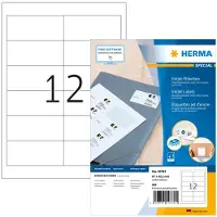 Herma Etiketter Inkjet A4 | 97 x 42,3mm | 10781 | vit | 960st