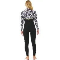 Rip Curl Wmns Ebomb 43Gb Zf - Sub Våtdräkt black/lime, 06