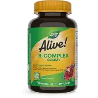 Nature'S Way , Alive! B-Complex Gummy, Mango, 60 Gummies