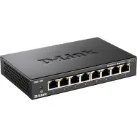 D-Link DGS-108/E DGS-108 Nätverks-switch 8 Port 1 GBit/s