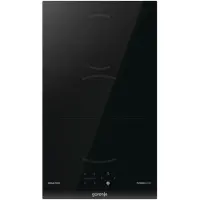 Gorenje G400 GI3201BC - Induktionshäll - 2 kokplattor - Fördjupning - bredd: 28.3 cm - djup: 49 cm - ramlös, - med fasetterad framkant - svart