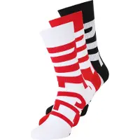 Diesel Sockor 'RAY' eldröd / svart / vit