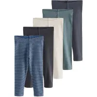 Next Leggings cyanblå / basalgrå / greige / svart