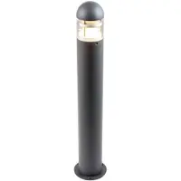 Heitronic Pollare uthomus MARIS, Svart, Aluminium / grå / zink, Modern, Utomhuslampa