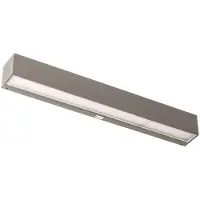 Arcchio LED utomhus vägglampa Lengo , Aluminium / grå / zink, Aluminium / grå / zink, Modern, LED-vägglampa utomhus