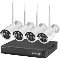 Krüger&Matz IP-kamera Wi-Fi Connect C200 övervakningssats