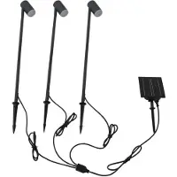 LINDBY Utomhusbelysning , Myric, Svart, Aluminium, Modern